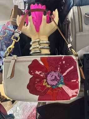 Coach Poppy Flower Demi bag